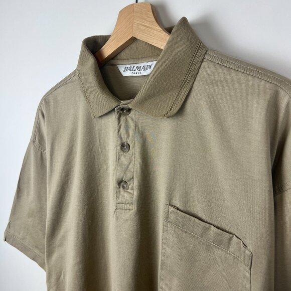 Vintage Balmain Paris Polo Pocket Shirt - Picture 2 of 4